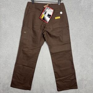 Red Ants Pants Womens Straight Ct 31x31 NEW Workpant Double Front Brown USA